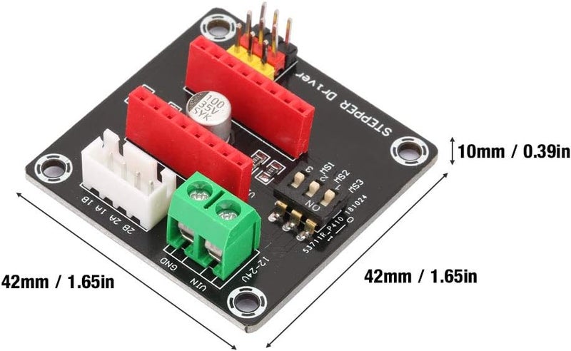 Jeanoko DRV8825/A4988 Stable 42 Stepper Motor Driver Expansion Board 3D Printer Control Module for 3D Printer (4) - Image 4